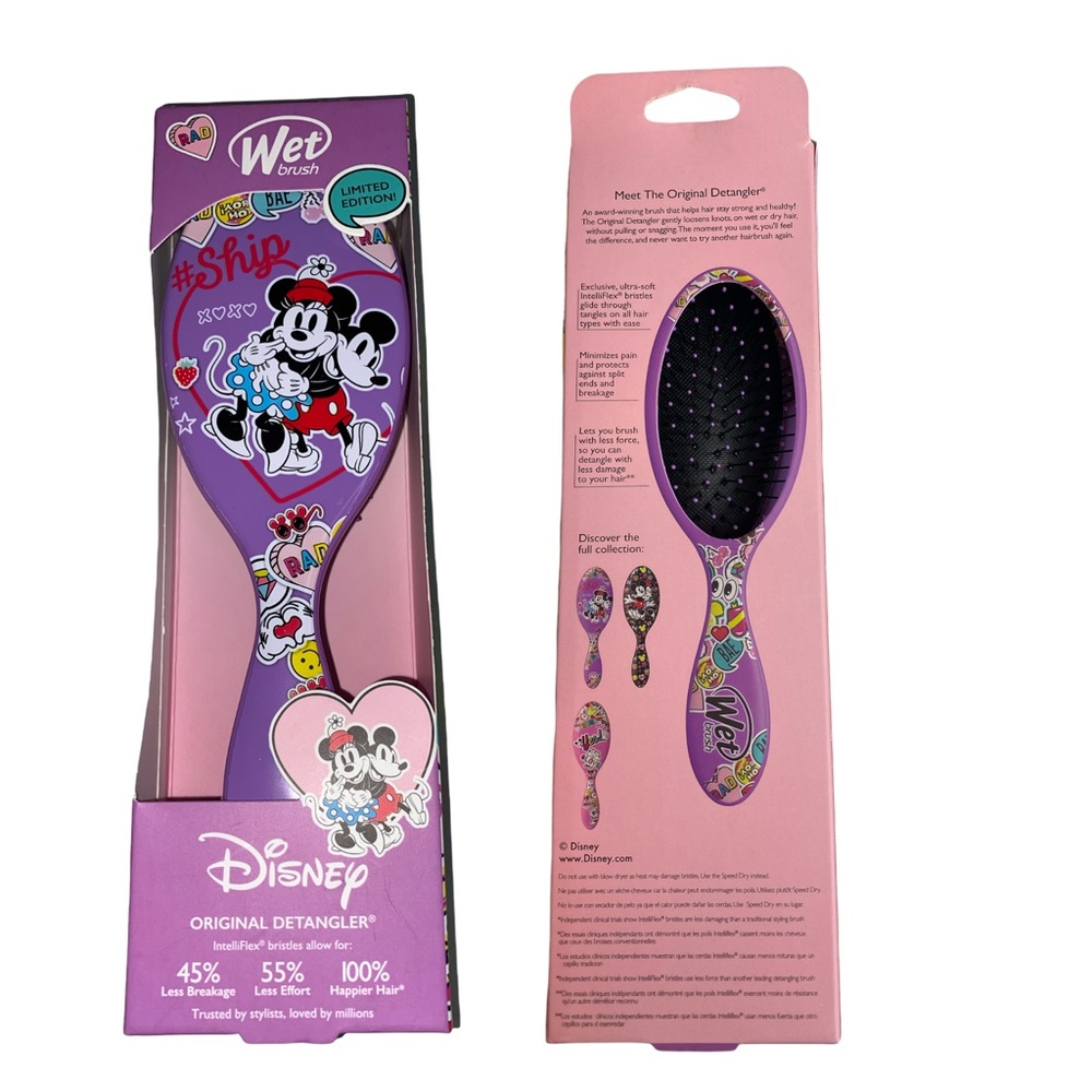 Disney Wet Brush Limited Edition Mickey and Minnie Mouse